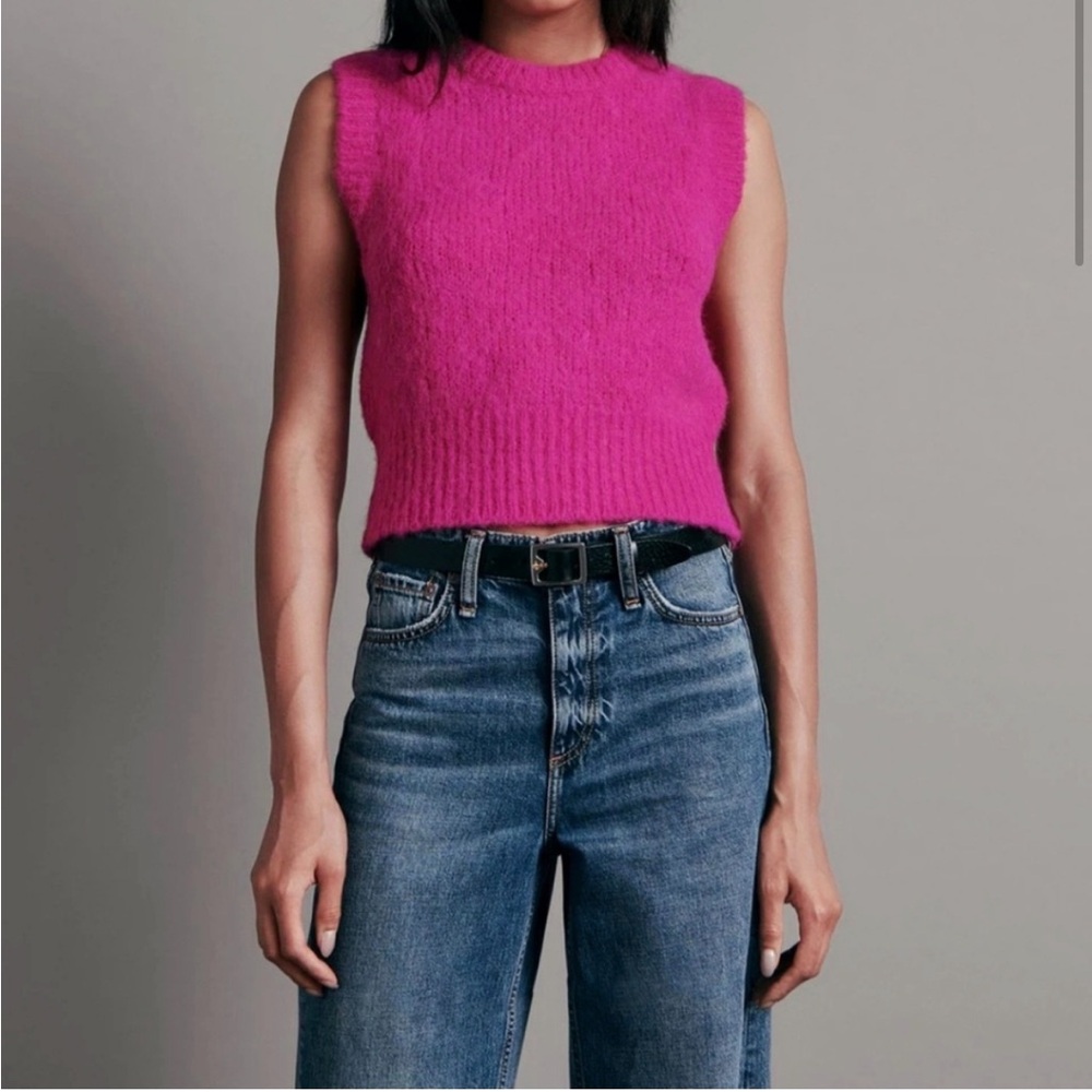 Rag & Bone Pink Sweater Vest